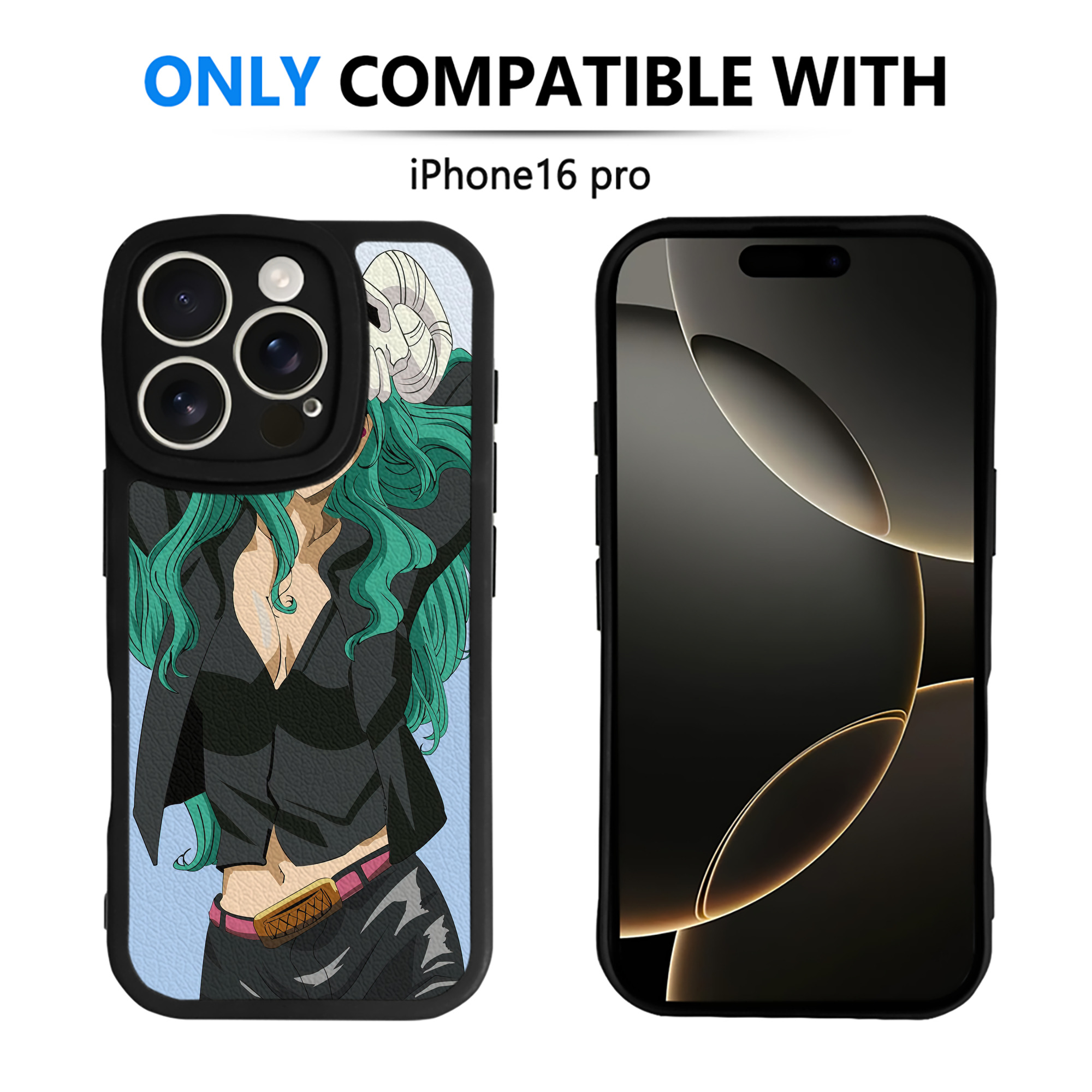 （画像用） ブリーチ BLEACH 【iPhone 16シリーズ対応】シリコンスマホケース（レザー調） 材質：シリコン